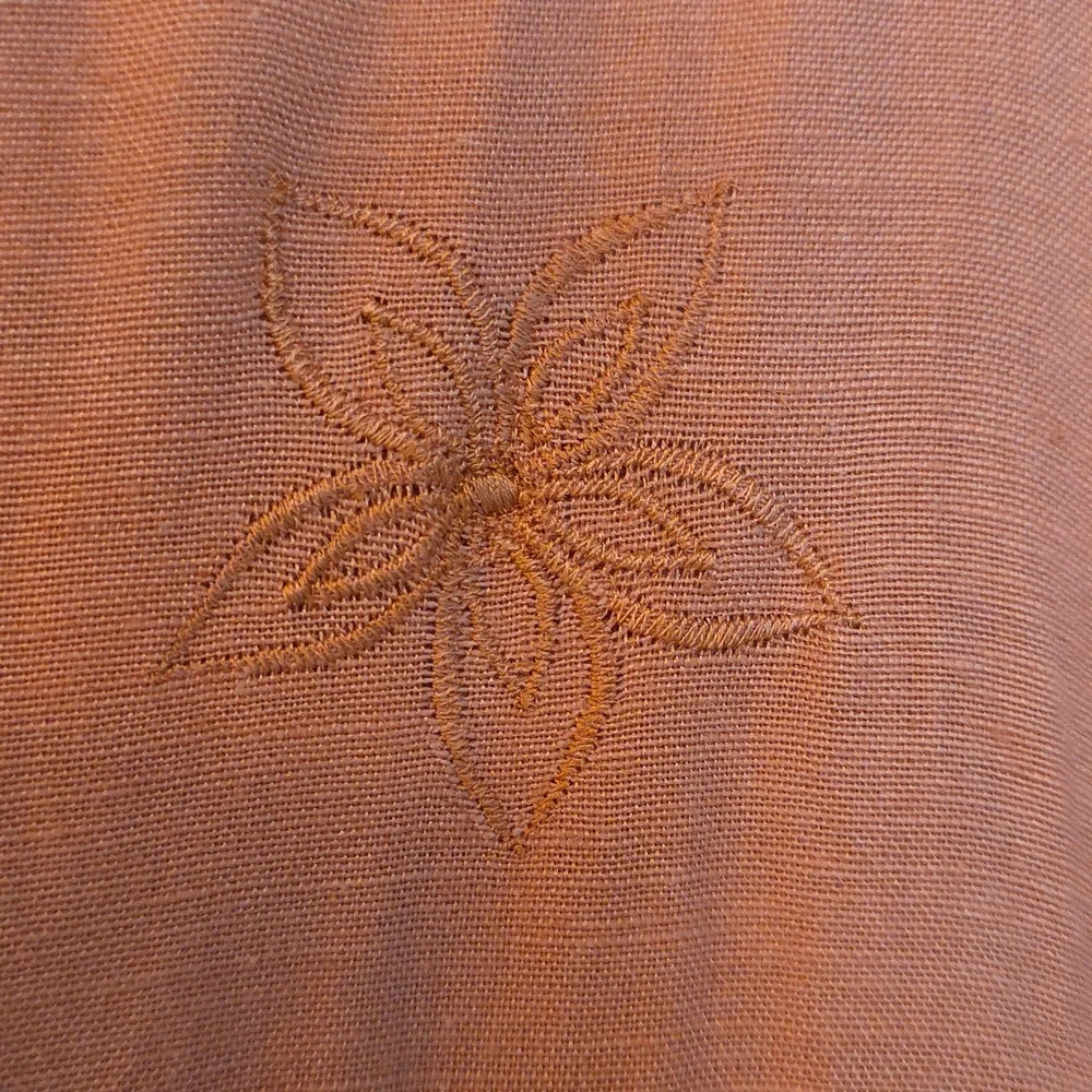 Chic Terracotta Midi Dress - Picture 3 of 5